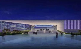 通城市文化艺术中心亮化