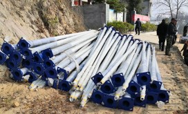 大悟三里镇美丽乡村路灯