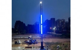 武汉市黄陂区畅谷一二三四路 10米交通灯杆  景观路灯 工程 共计275盏