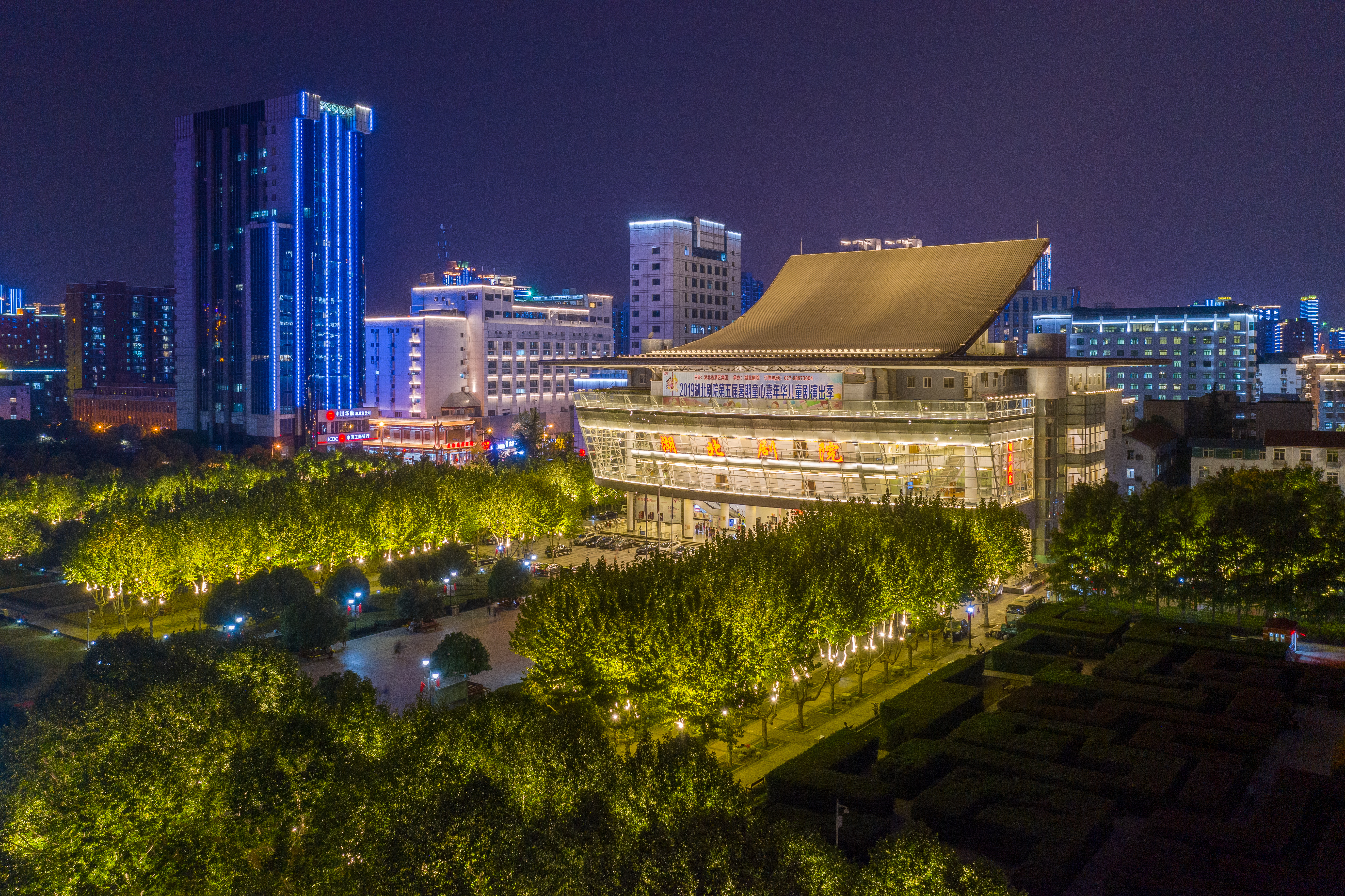 军运会亮化案例