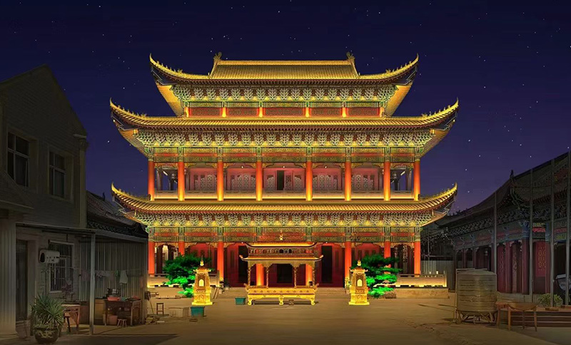 仙桃古寺庙