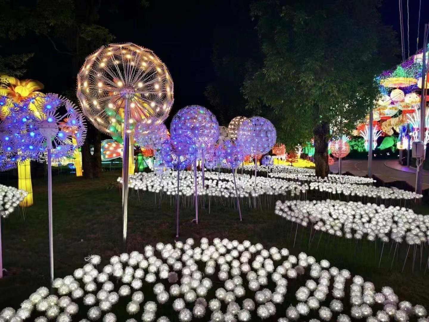 斗级营夜游夜景灯光亮化效果图第12张