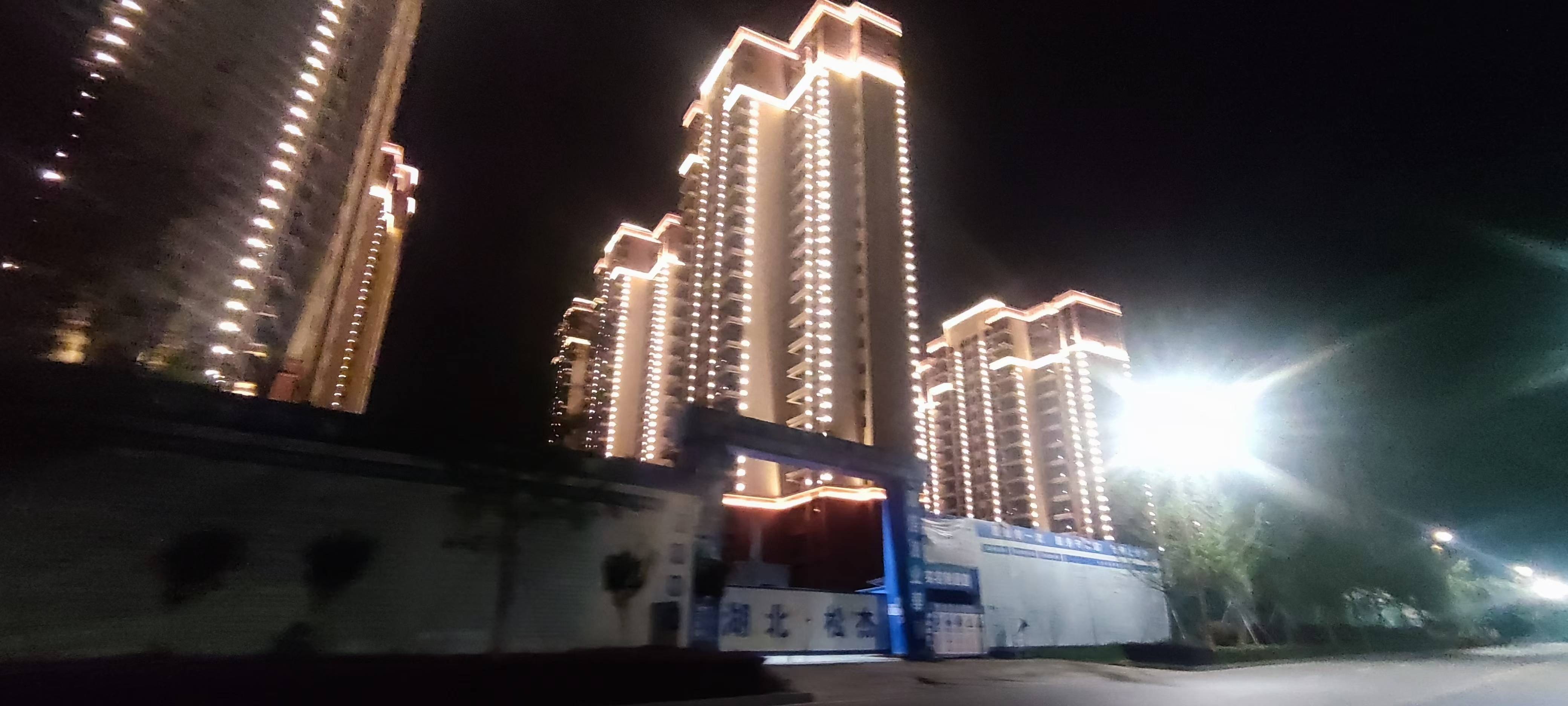 松滋稻溪丽景夜景灯光亮化效果图第3张
